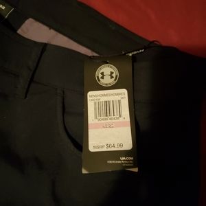 men's under Armour pants black size 40/32